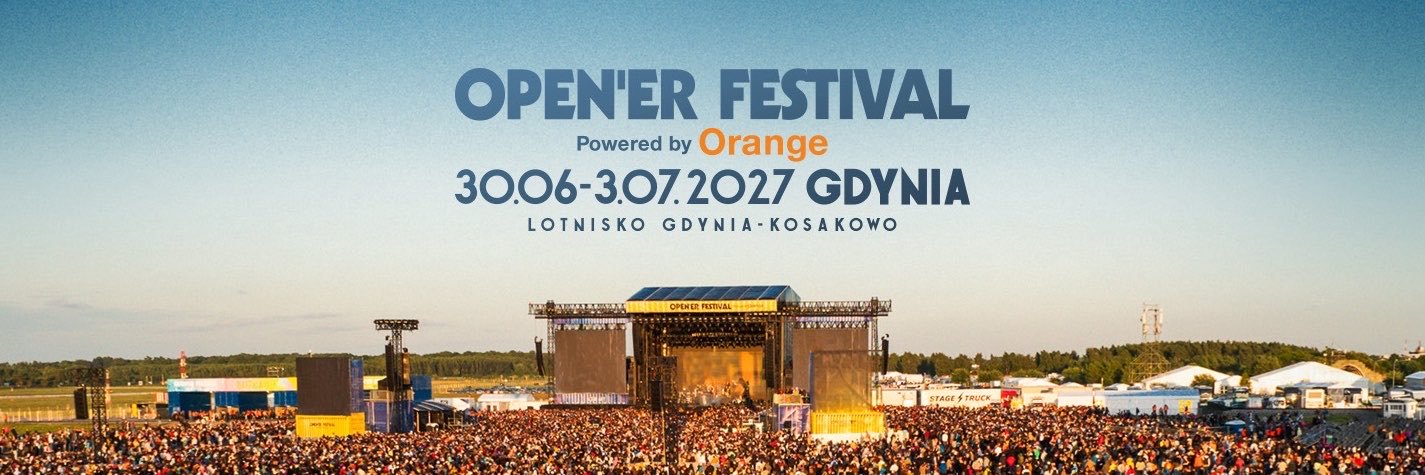 Open'er Festival's banner