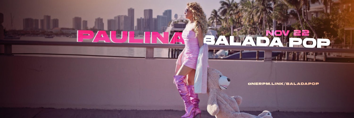 Paulina Rubio's banner