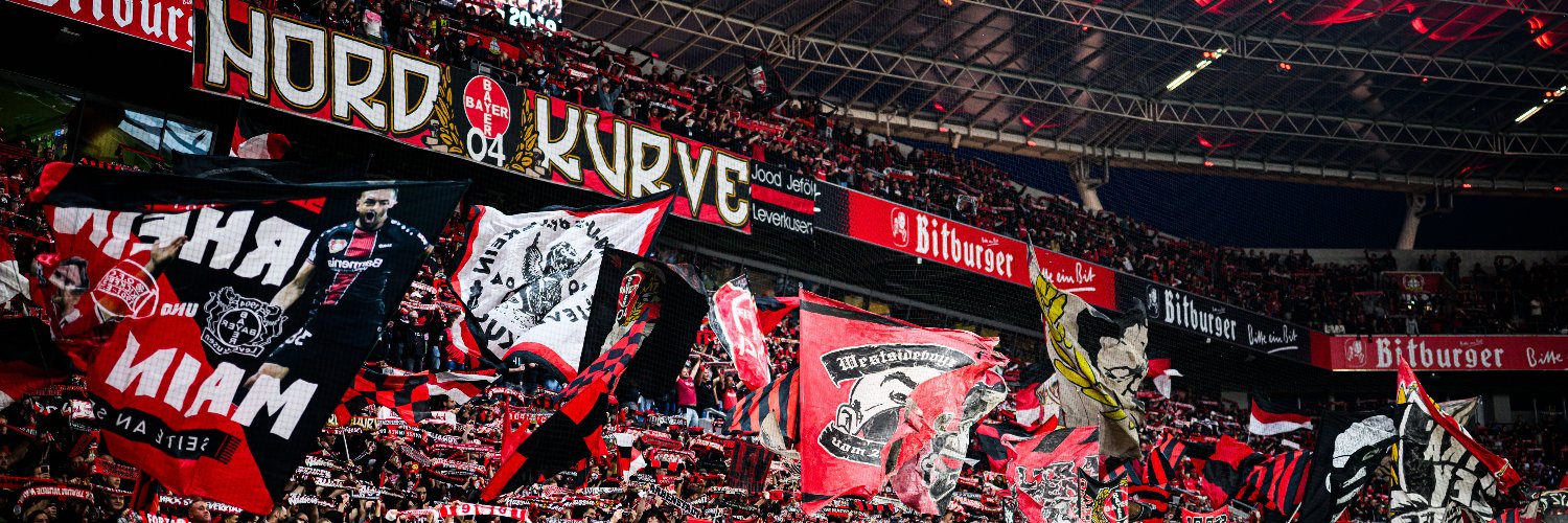 Bayer 04 Leverkusen's banner