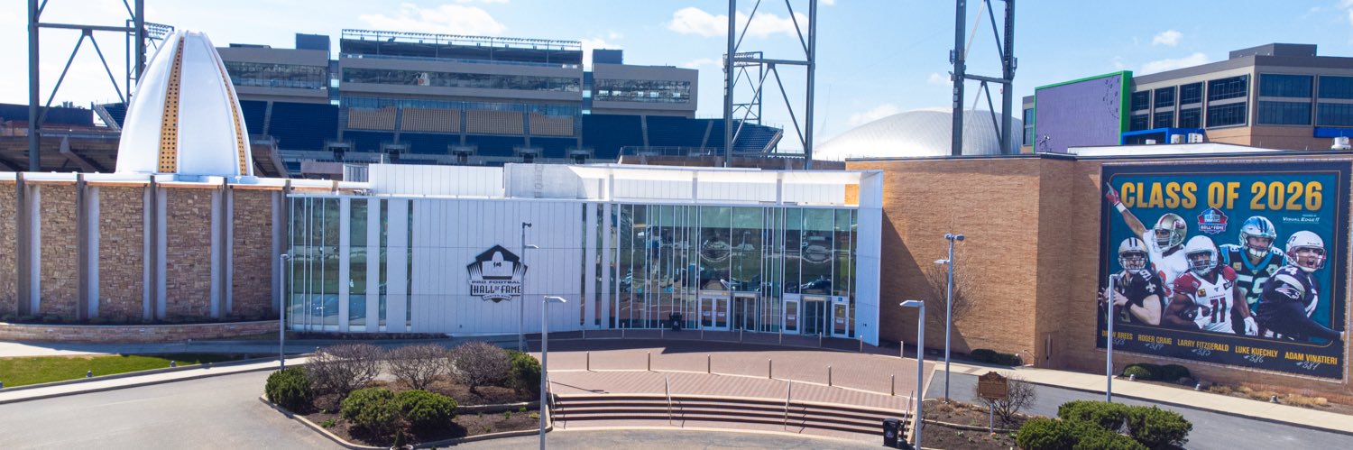 Pro Football Hall of Fame's banner