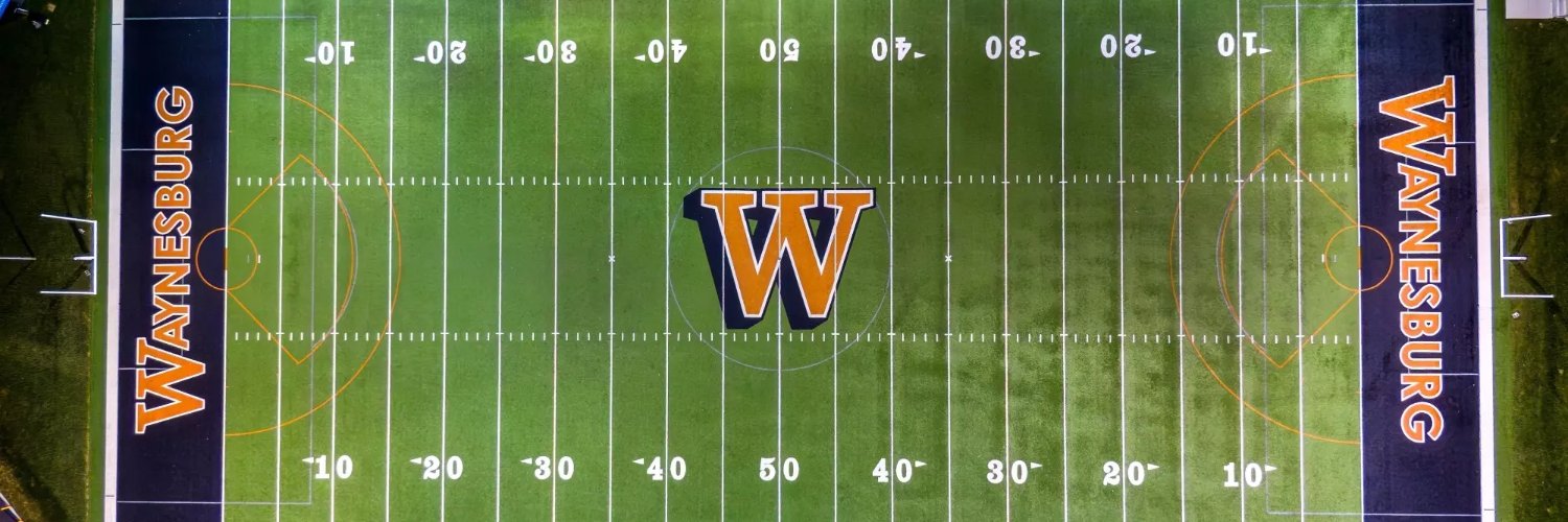Waynesburg Football's banner