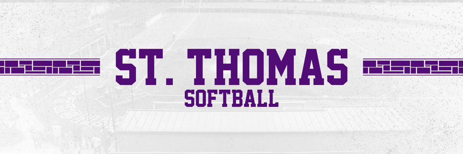 St. Thomas Softball's banner