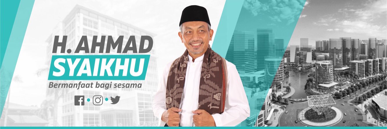 Ahmad Syaikhu's banner