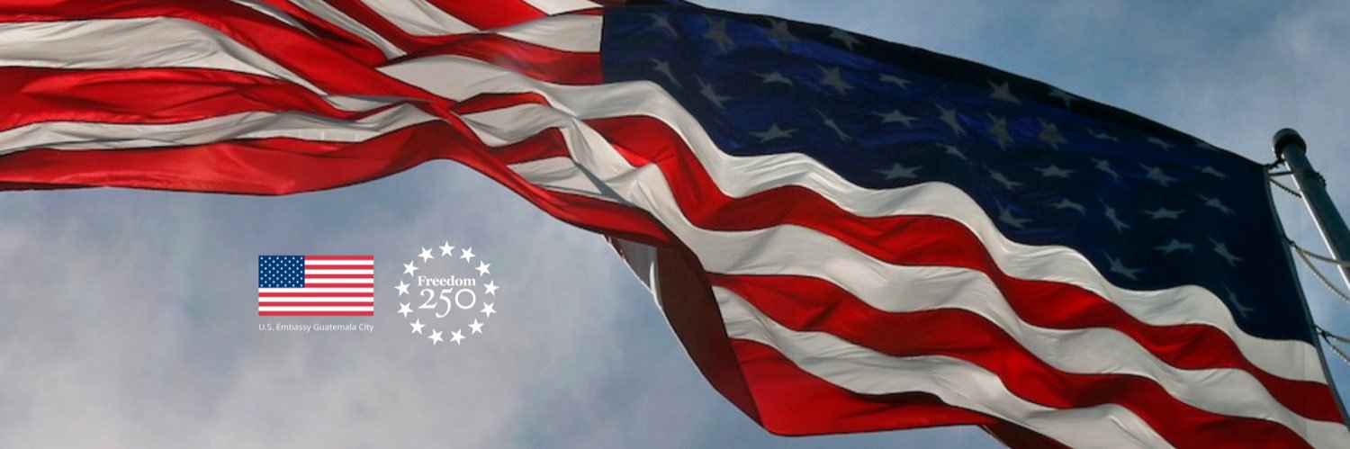 US Embassy Guatemala's banner