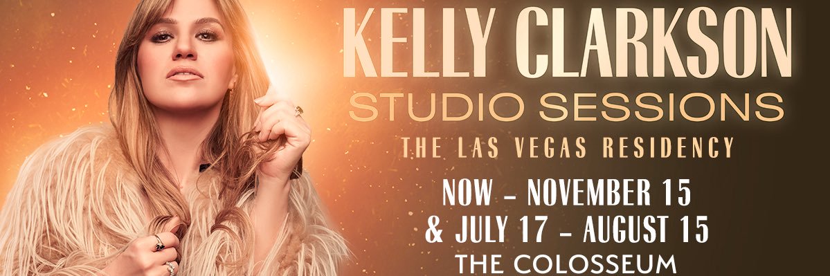 Kelly Clarkson's banner