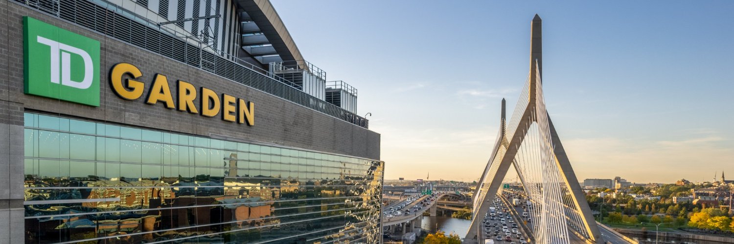 TD Garden's banner