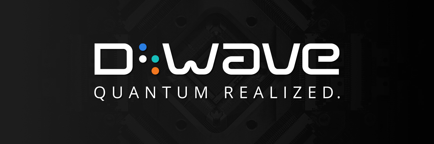 D-Wave's banner