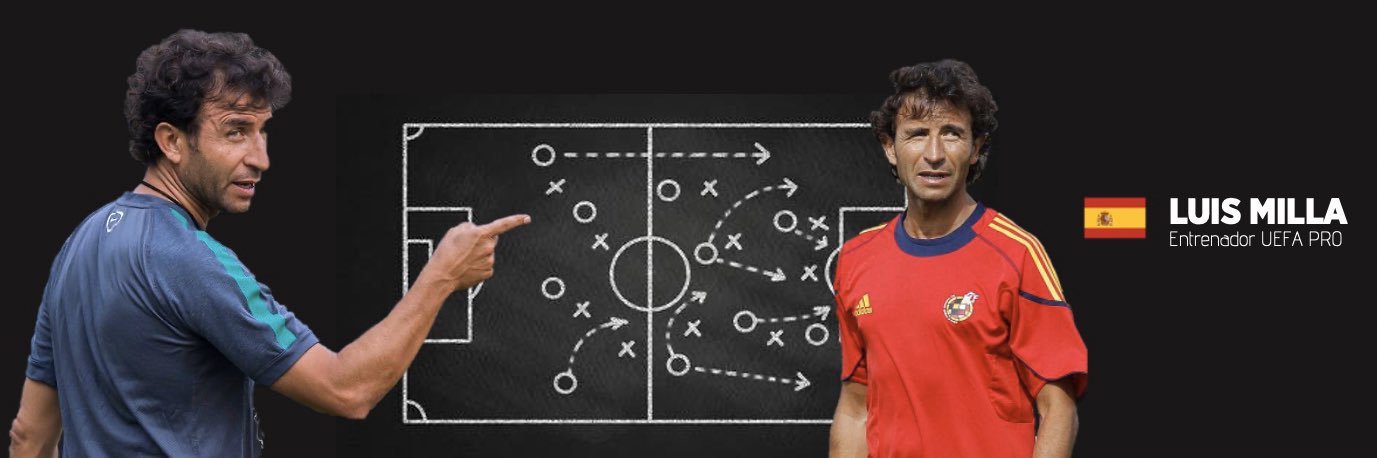 Luis Milla's banner
