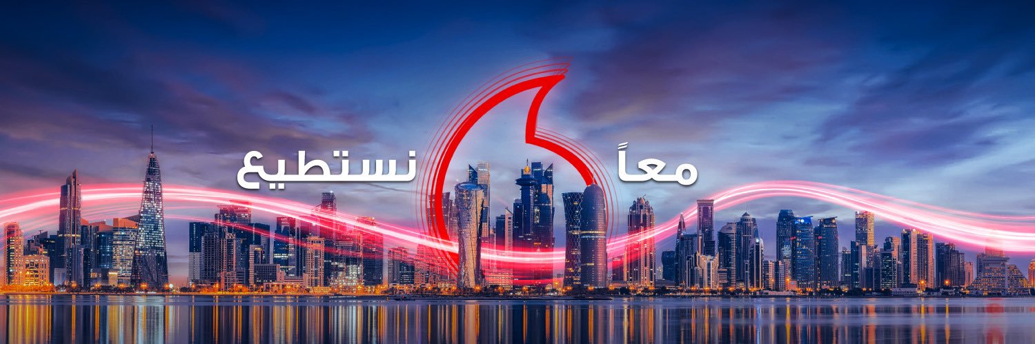 Vodafone Qatar's banner