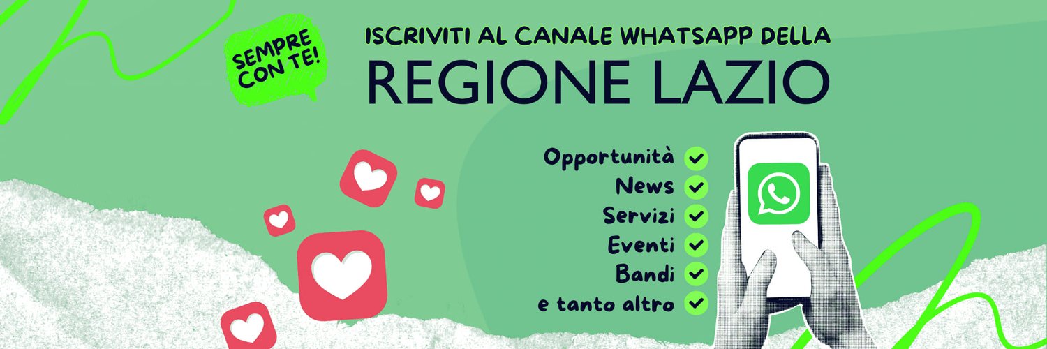 Regione Lazio's banner