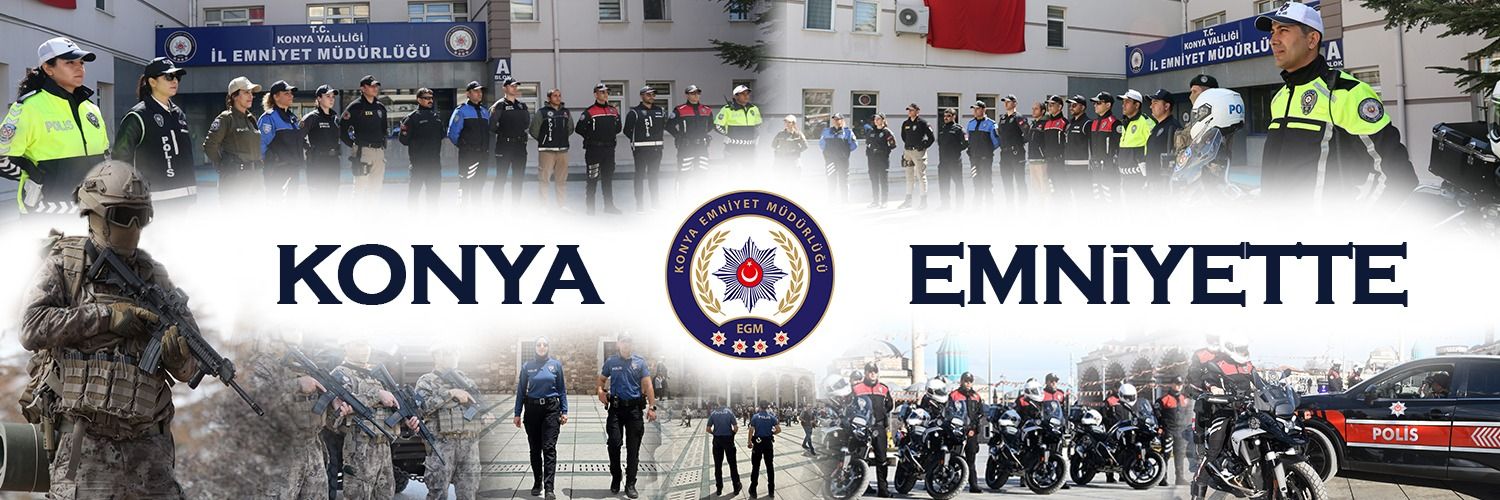 Konya İl Emniyet Müdürlüğü's banner