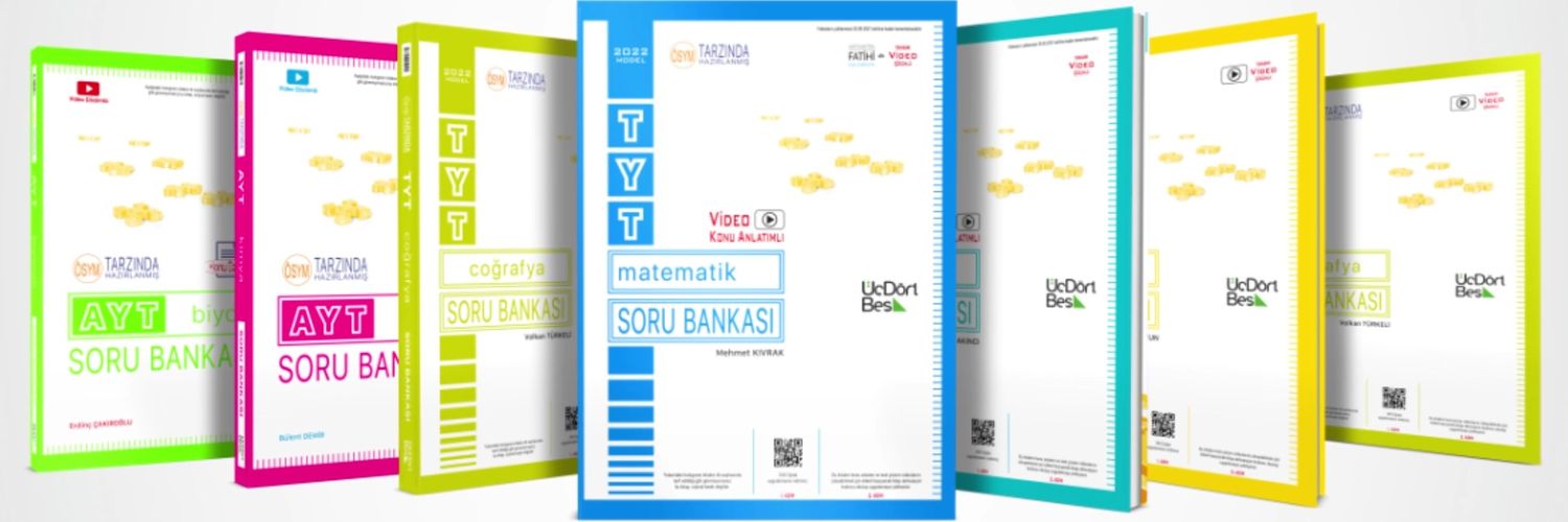 ÜçDörtBeş Yayınları's banner