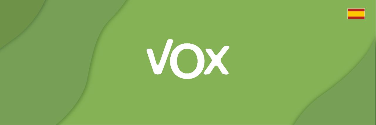VOX Barcelona's banner