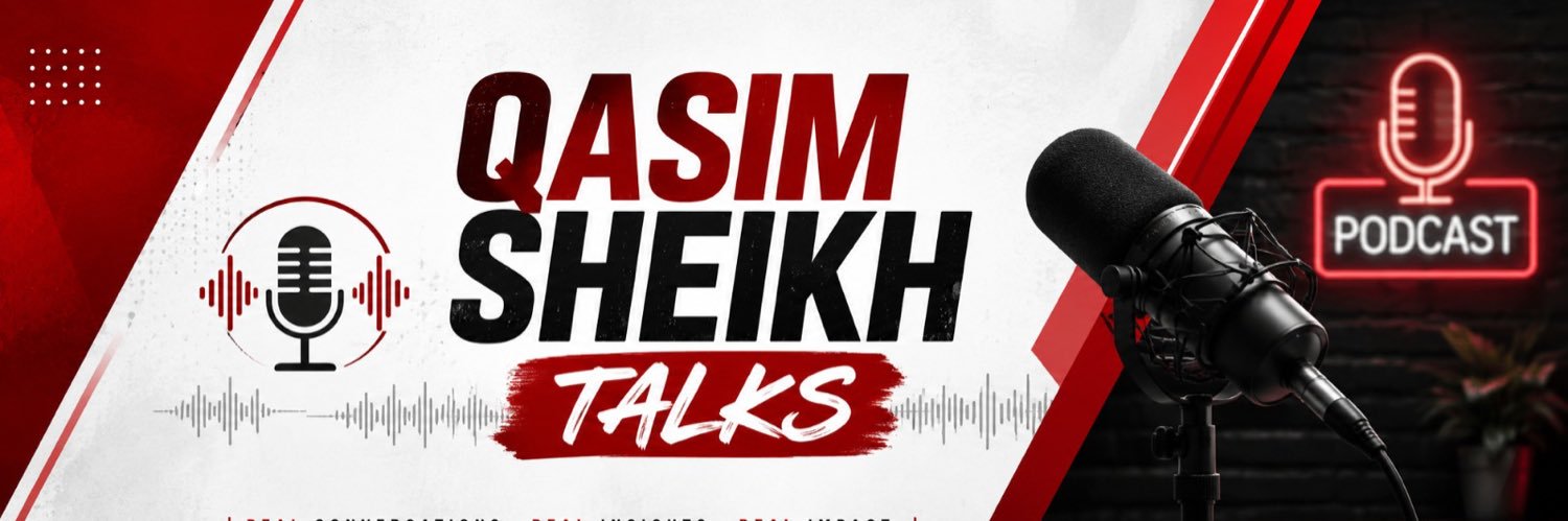Qasim Sheikh's banner
