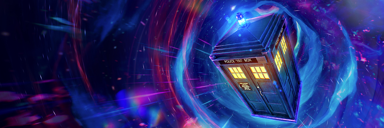 Doctor Who's banner