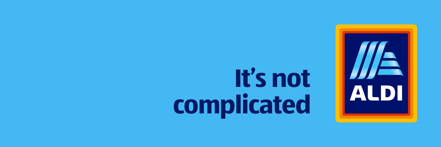 Aldi Ireland's banner