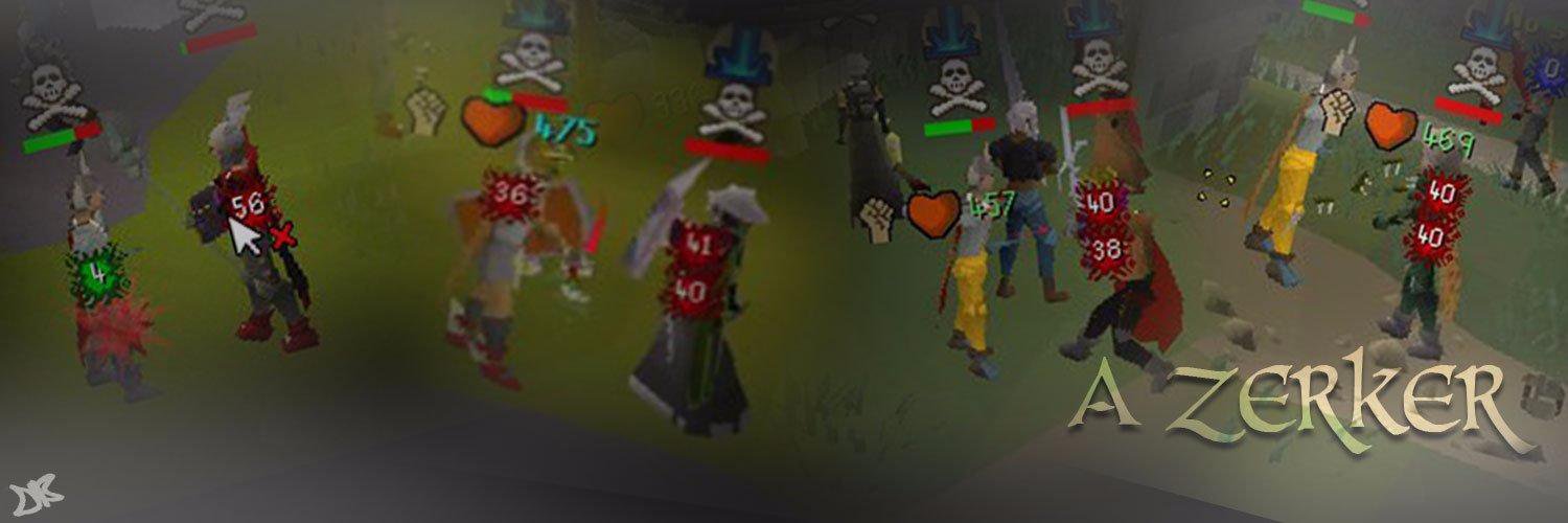 A Zerker's banner