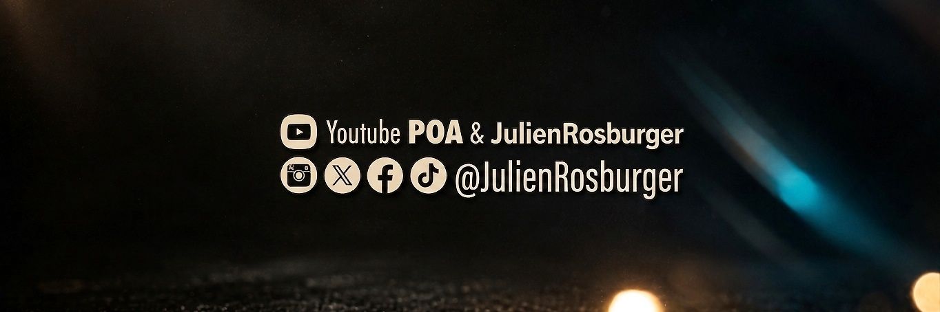 Julien Rosburger POA's banner
