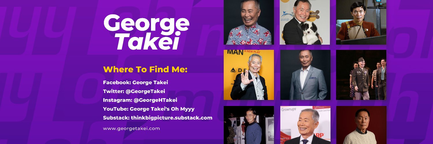 George Takei's banner