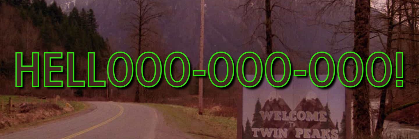 Welcome to Twin Peaks's banner