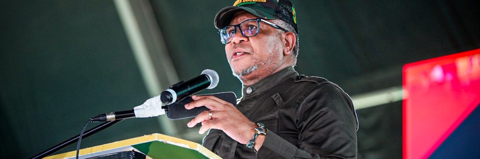 ANC SECRETARY GENERAL | Fikile Mbalula's banner