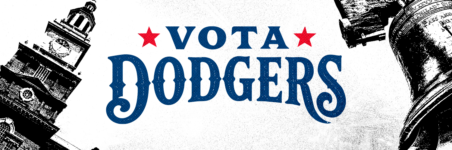 Los Dodgers's banner