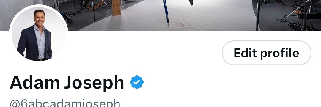 Adam Joseph's banner