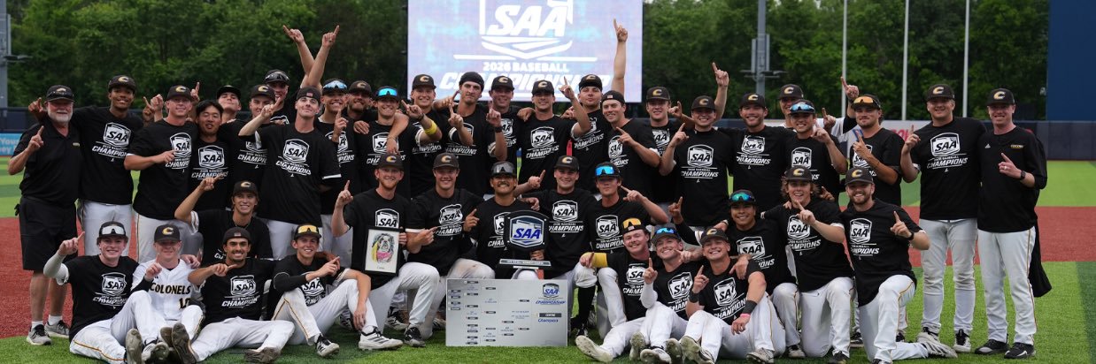 Centre Baseball's banner