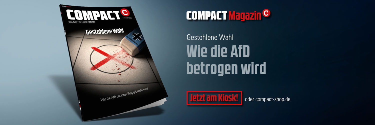 COMPACT-Magazin's banner