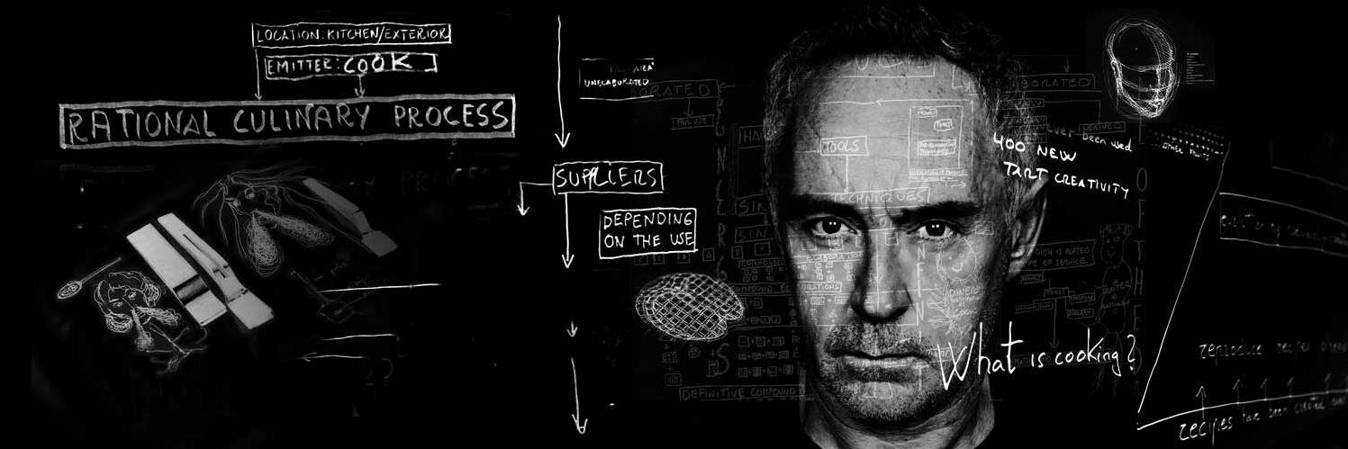 Ferran Adrià's banner
