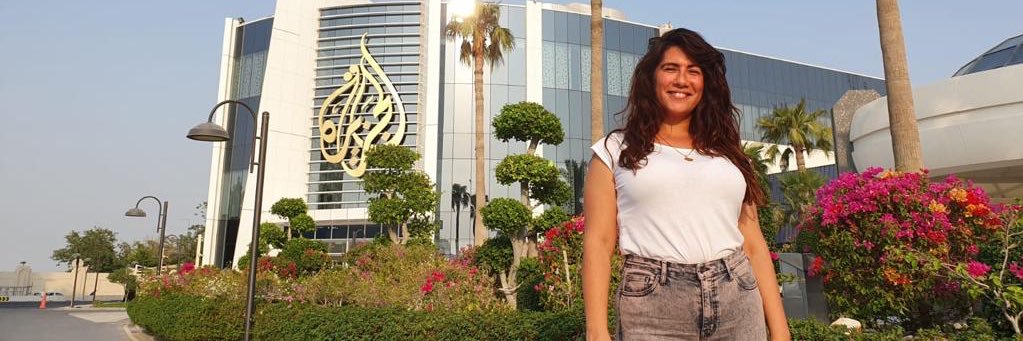 Yasmina Bennani's banner