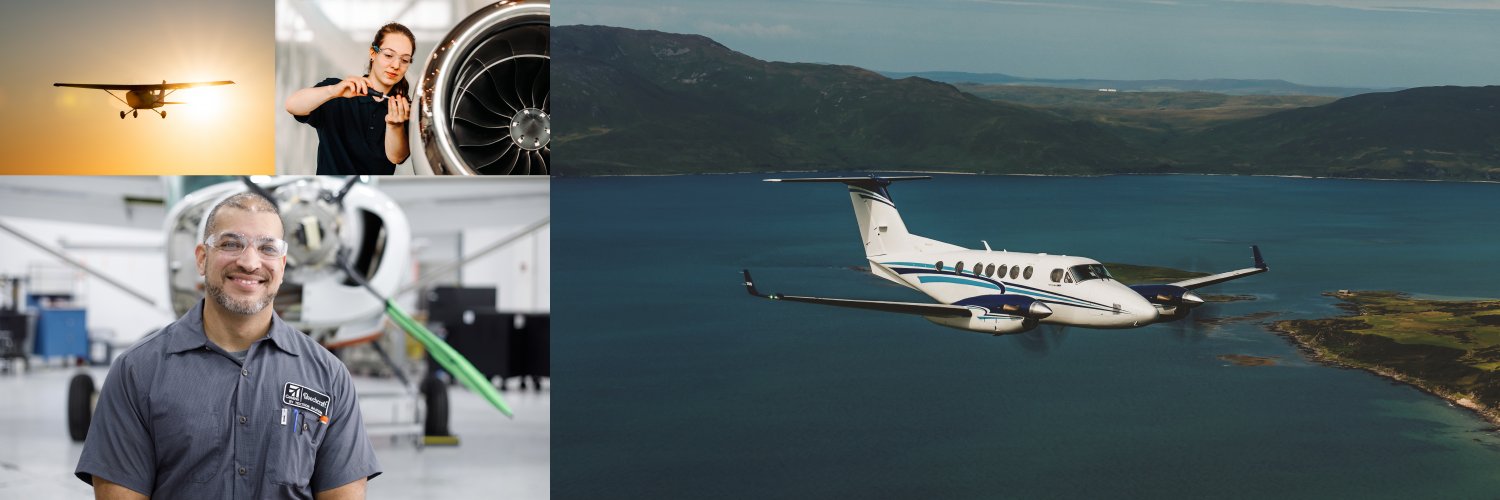 Textron Aviation's banner