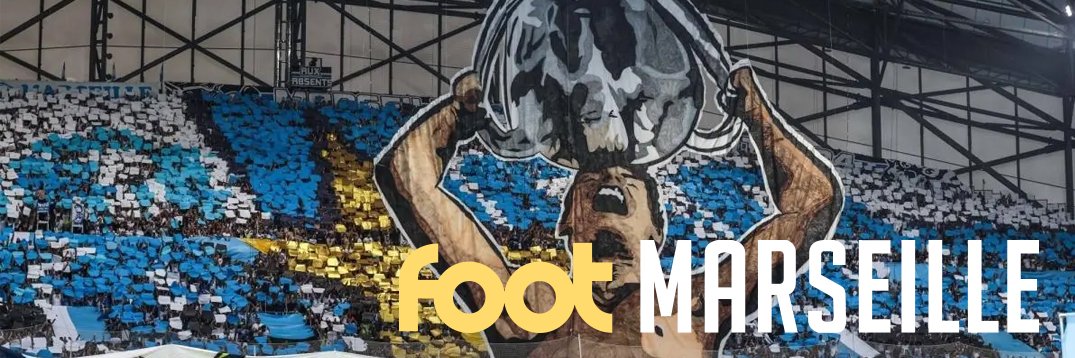 Foot Marseille's banner