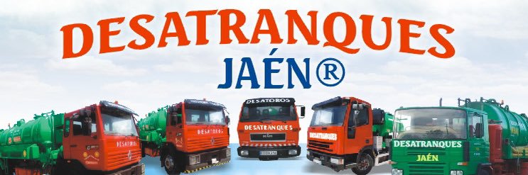 Desatranques Jaén's banner