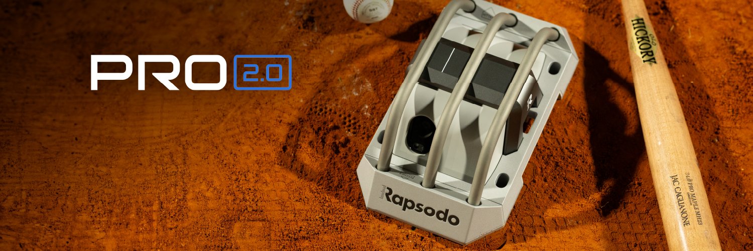Rapsodo Baseball's banner