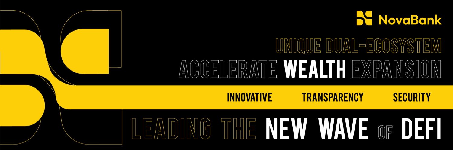 NovaBank's banner