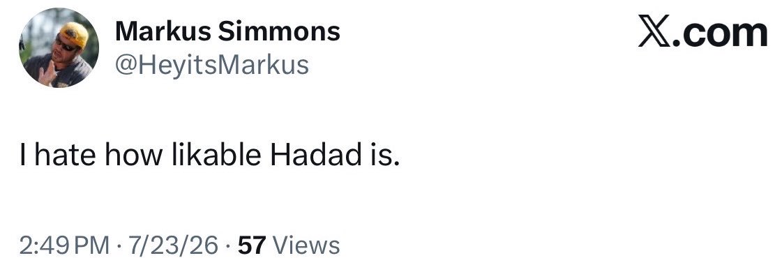 Brian Hadad's banner