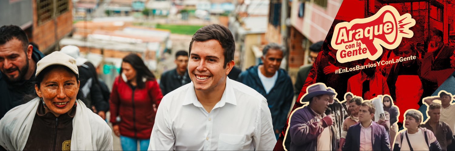 Jesús Araque's banner