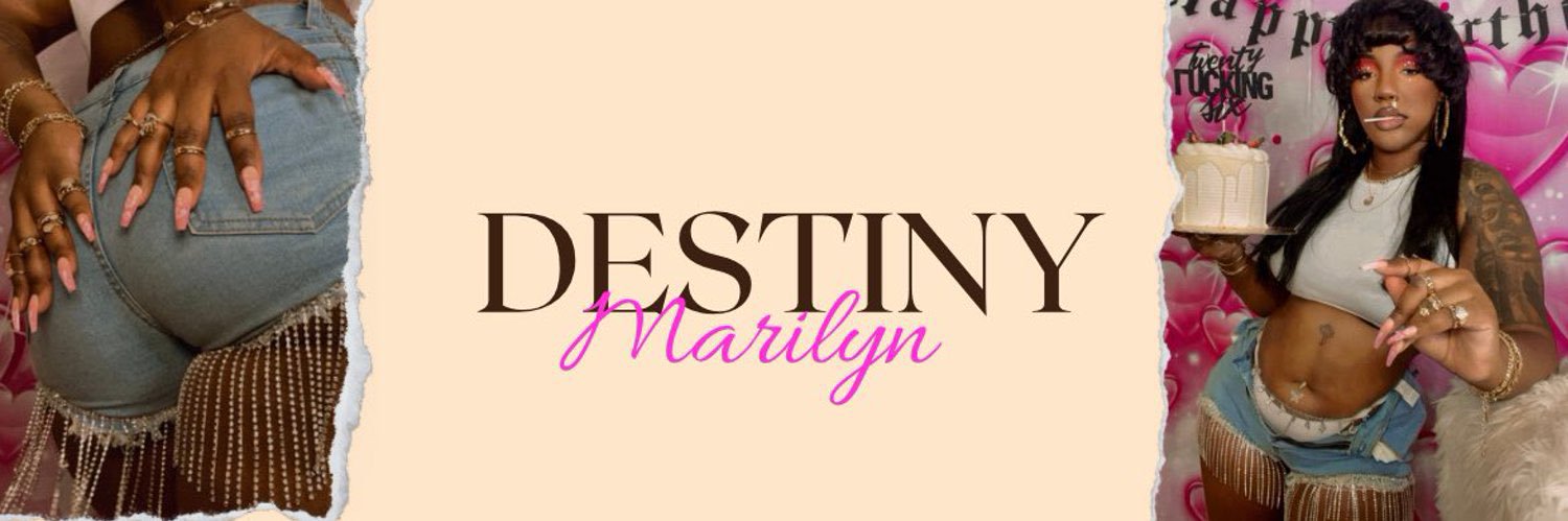 The Real Destiny Marilyn's banner