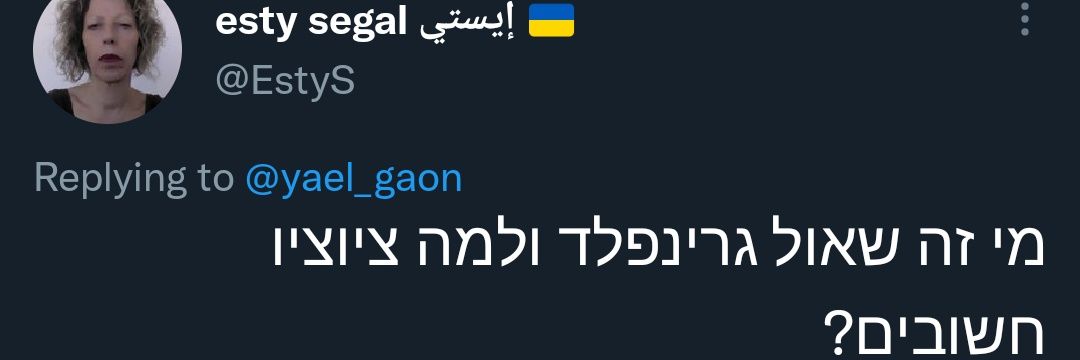 Shaul Greenfeld's banner