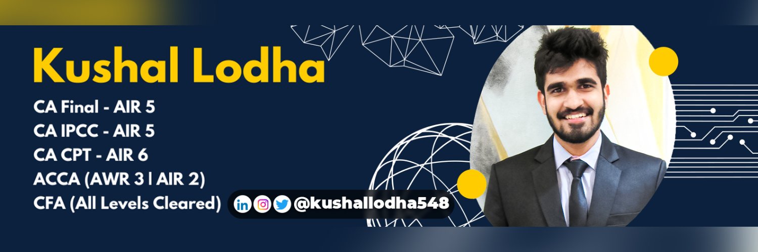 Kushal Lodha's banner