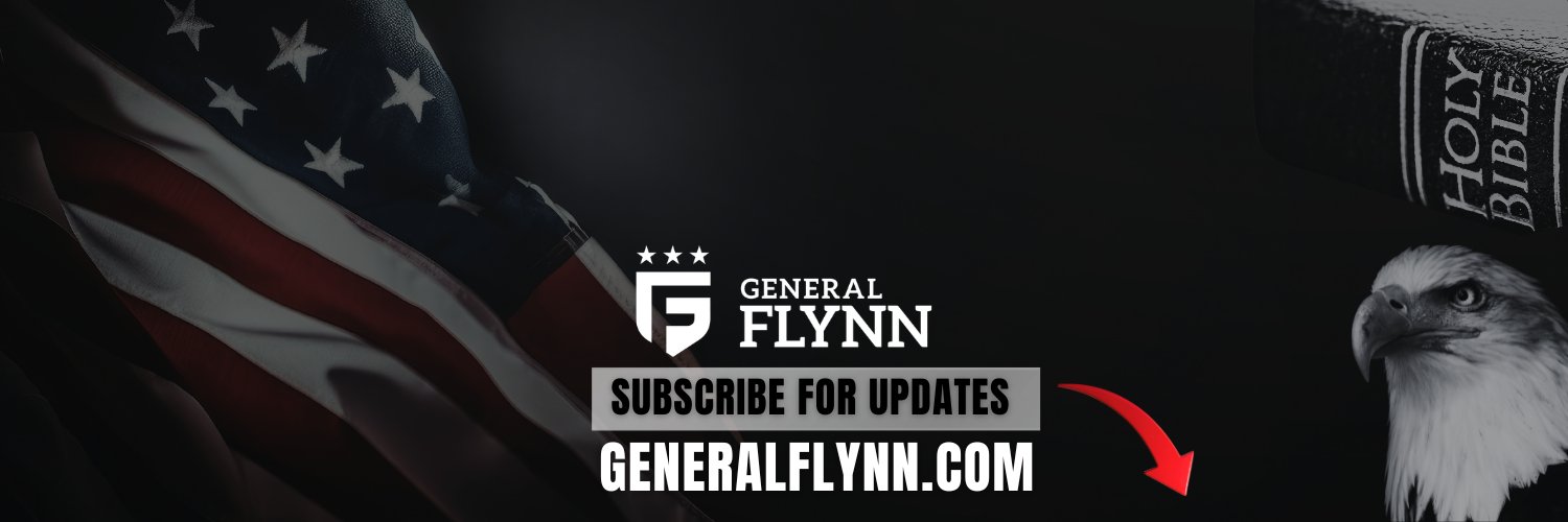 General Mike Flynn's banner