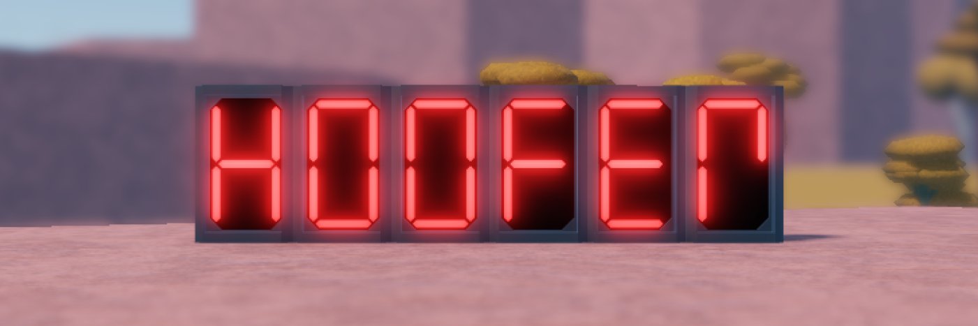 Hoofer's banner
