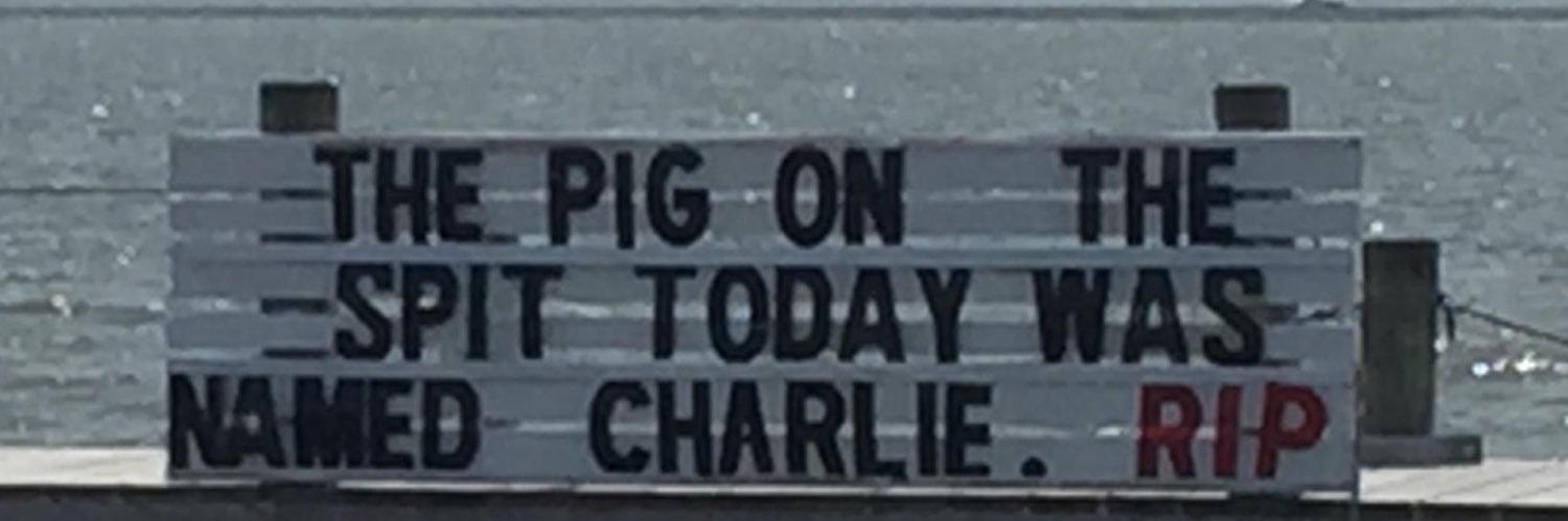 Charlie Marlow's banner