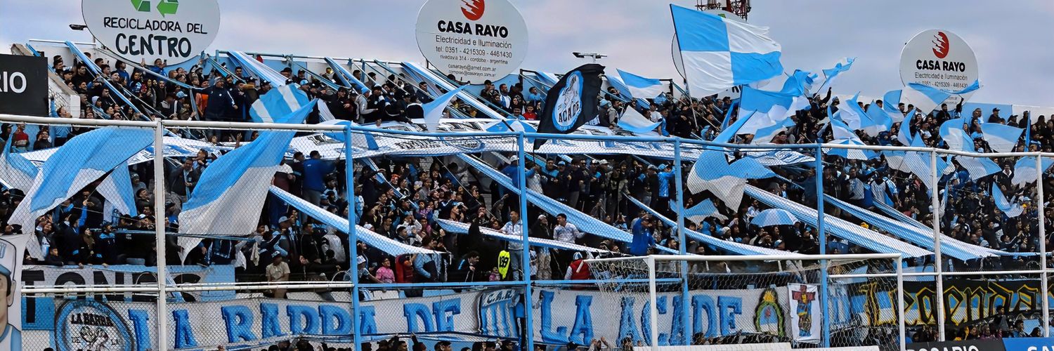 Club Atlético Racing's banner