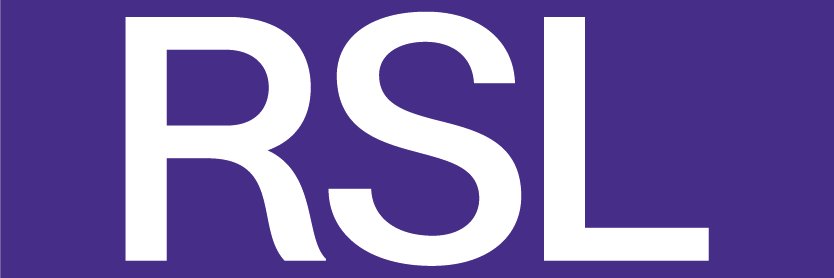 Royal Society of Literature's banner