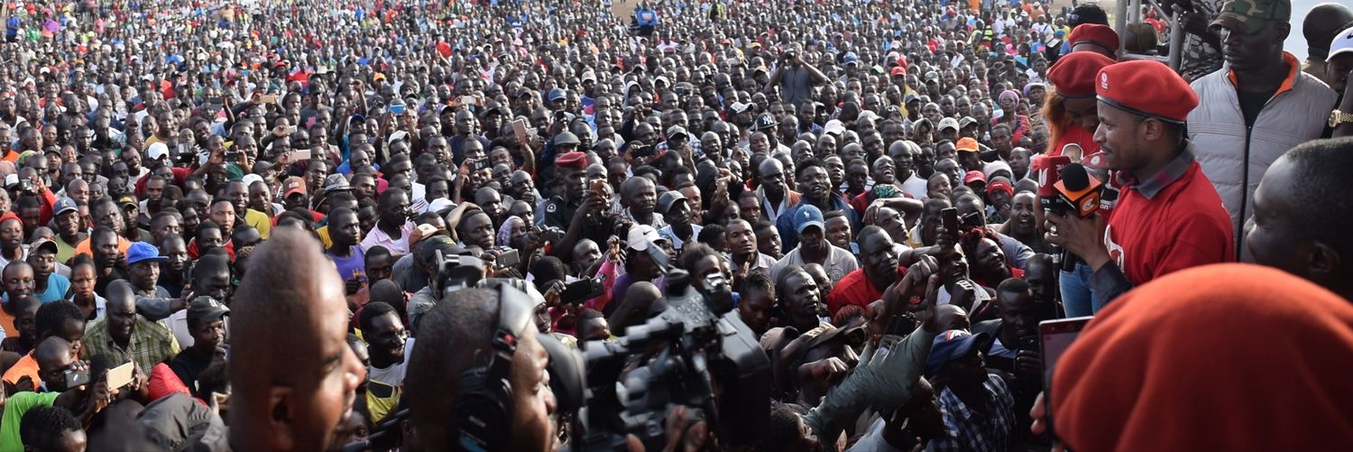 Babu Owino's banner