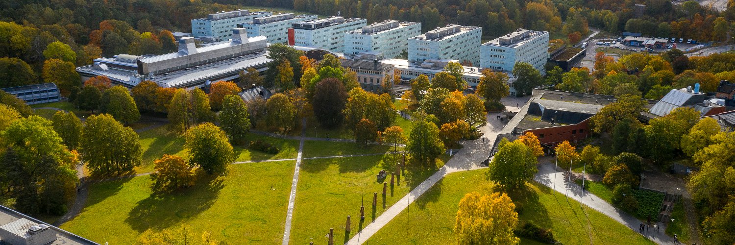 Stockholm University's banner