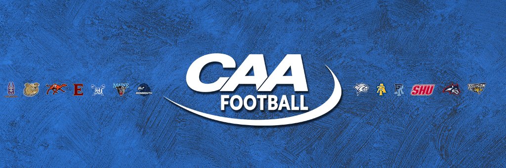 CAA Football's banner