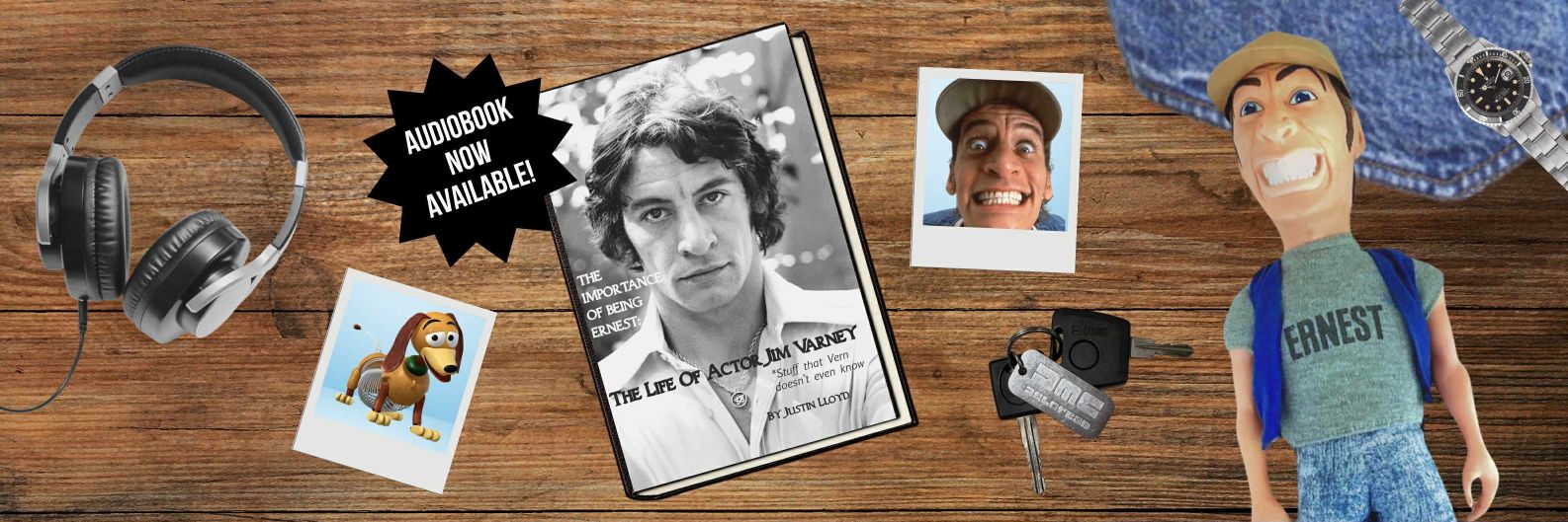 Justin Lloyd (Jim Varney's Biographer/Nephew)'s banner